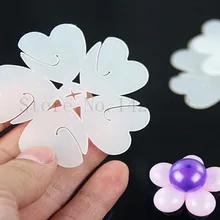 200 шт./лот Шарики моделирование клип для вечеринки Аксессуары цветочный шар Латекс Гелий баллон Интимные аксессуары уплотнения Зажимы