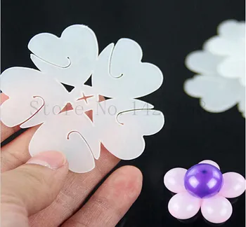

200 pcs/lot Balloons Modelling Clip for Party Decorations Flower Balloon Latex Helium Ballon Accessories Sealing Clips