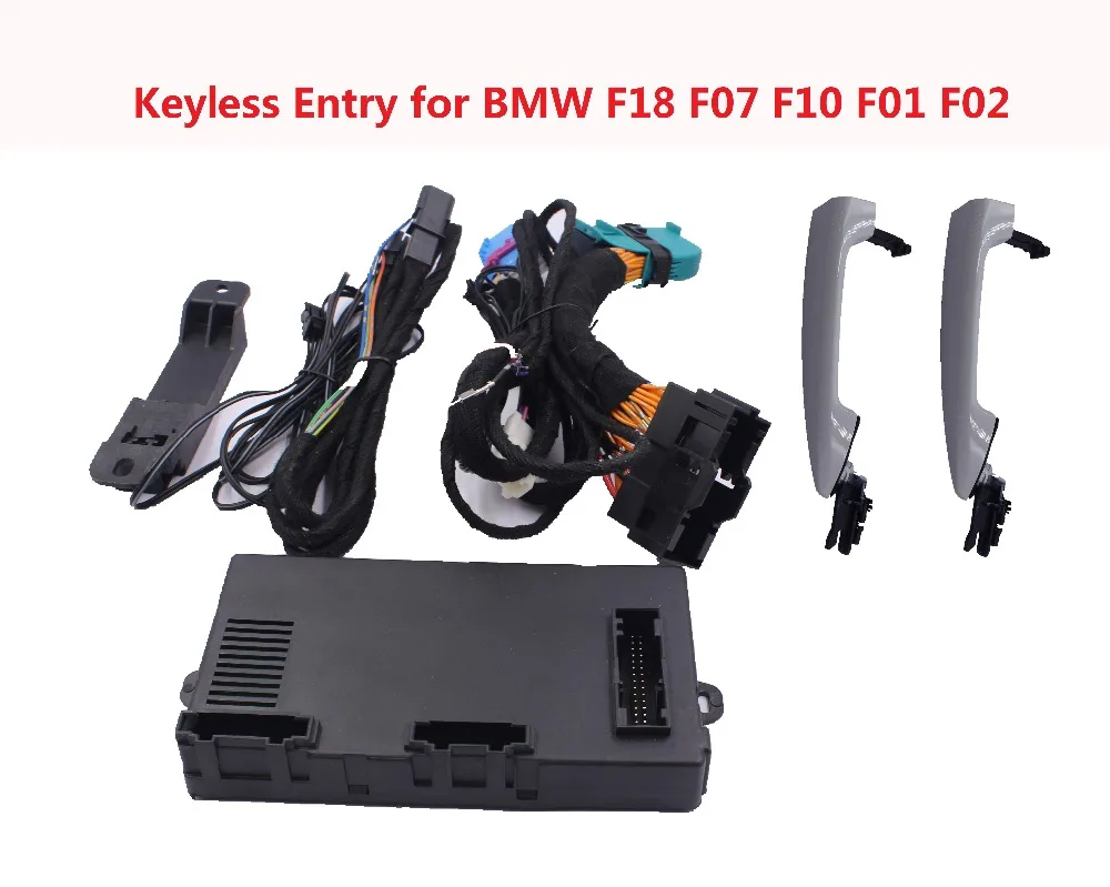 

Remote Keyless Entry System PKE Car Alarm Central Lock Kit With Window Roll Up Car Door Lock For BMW Car F18 F07 F10 F01 F02