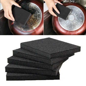 Magic Nano Emery Sponge For Outdoor Household Cleaning Cotton Eraser Multifunctional Tools Descaling Clean Rub Pot