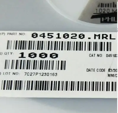 

Free Shipping 20pcs/lot Chip fuse 2410 1808 LF 20A 65V one-time fast-blow 0451020.MRL Fast Acting SMD Fuse
