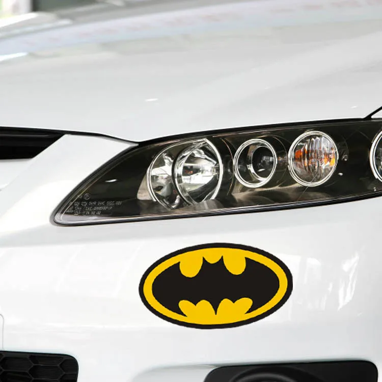 

Aliauto Batman Reflective Car Accessorie Sticker And Decal For Ford Focus 2 Chevrolet Kia VW Golf 7 Skoda Opel Toyota Peugeot