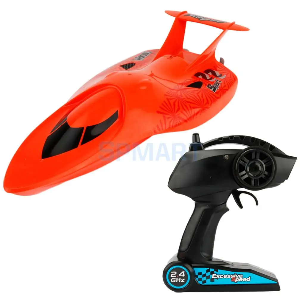 

3322 Remote Control Boat Mini RC Submarine RC Racing Boat Toy Speedboat Red