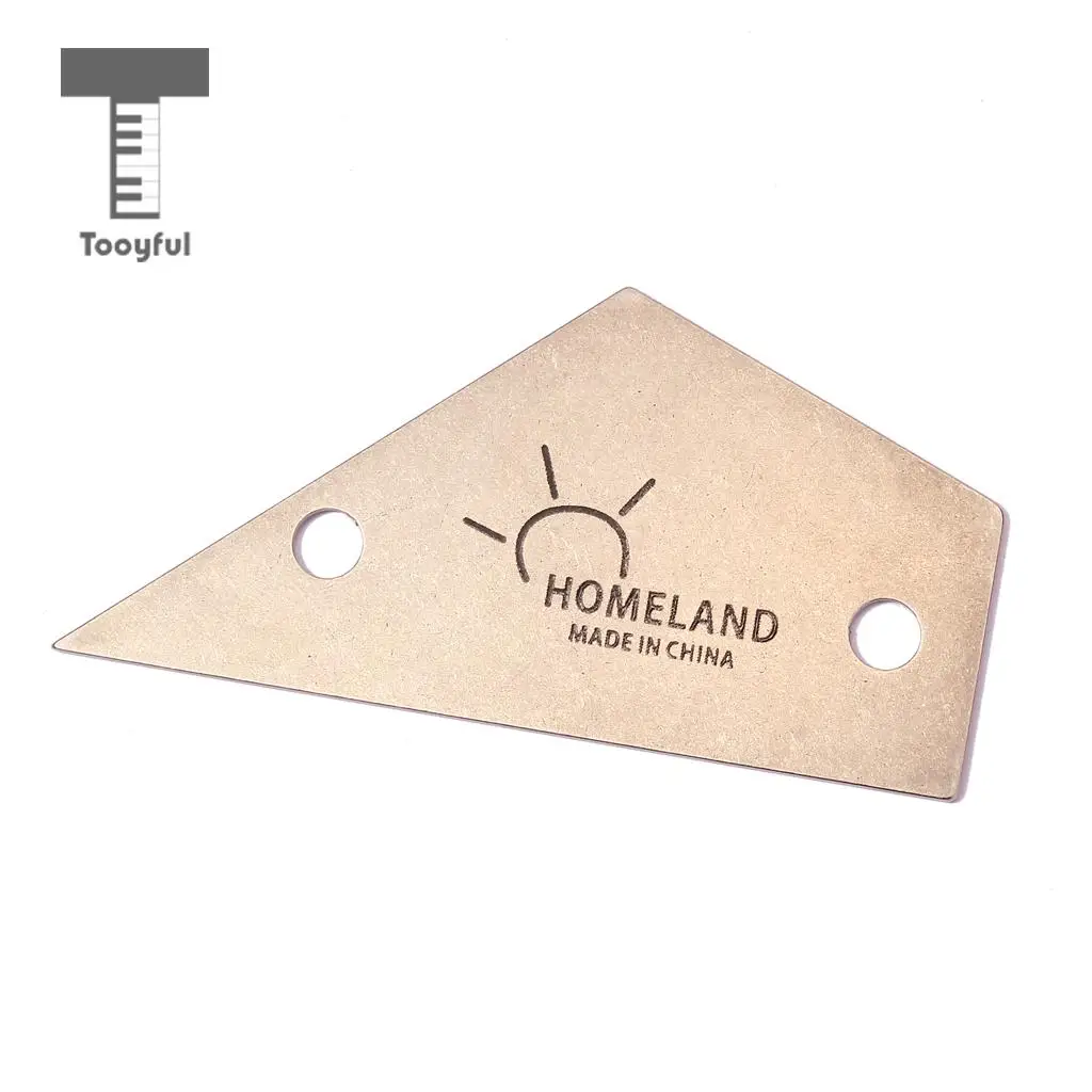 Tooyful Luthier Fret Finder Rocker Guitar Frets Leveling Tool for Guitar Parts Accessories