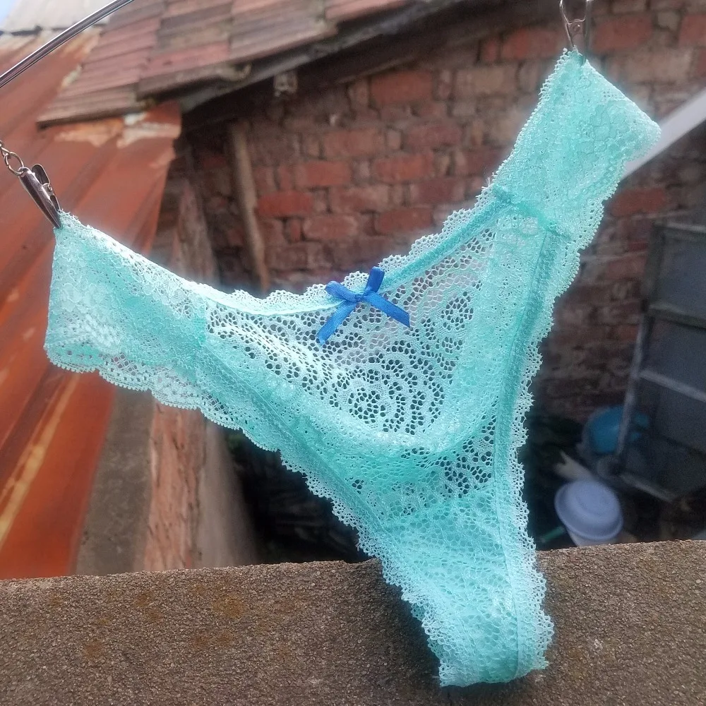 high quality big size XXL lace cofortable Women's Sexy Thongs G string Underwear Panties Briefs