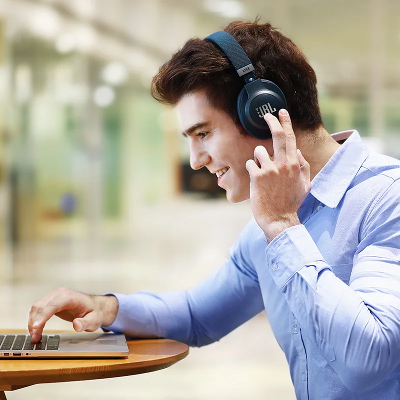 JBL Live 650 Btnc ANC Headphone Nirkabel Bluetooth Pengurangan Kebisingan  Aktif Pintar Suara Stereo Musik Permainan Dinamis Headset dengan  MIC|Earphone \u0026 Headphone| - AliExpress