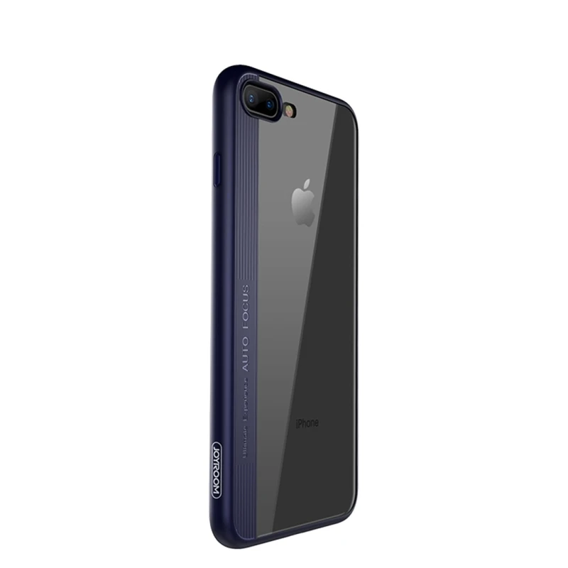 

JOYROOM For iPhone 8 plus funda silicona Transparent PC TPU Shockproof Protective Housing Back Cover For iPhone 8plus case cover