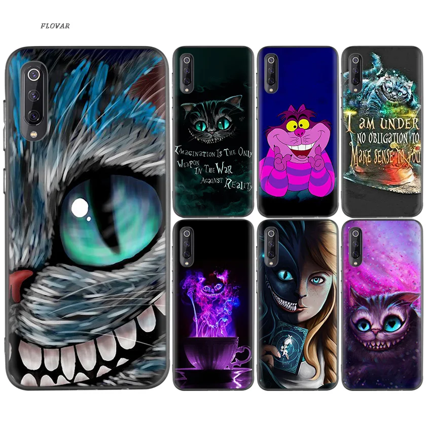 

Cheshire Cat alice in wonderland Soft TPU Case For Xiaomi Redmi K20 Y3 7A S2 6A Note 7 7S 6 5 Pro Xiomi 9T 8 A2 lite F1 Cover