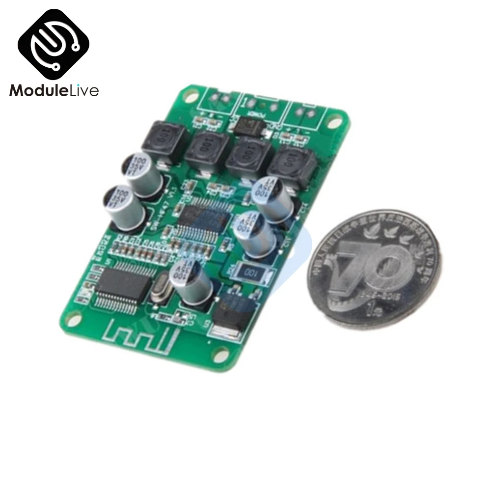 TPA3110 2x15 Вт 15 + Bluetooth аудио усилитель мощности плата Amp модуль для динамика 4/6/8/10 Ом