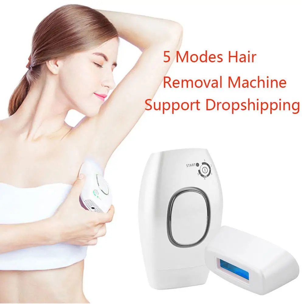 

5 Modes Electric Female Laser Body Hair Removal Intense Pulsed Light IPL Photo Women Painless Threading Machine Electric Device