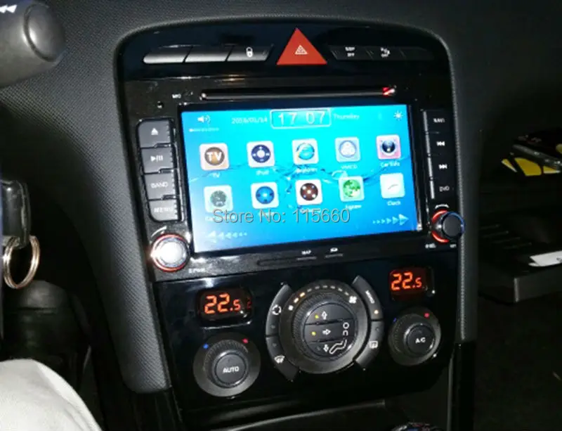 installation photo of Peugeot 408-308 Black Wince 1