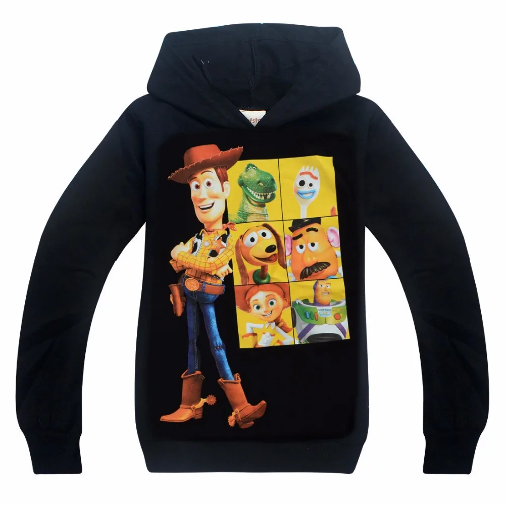 Toy Story 4 Cartoon Cosplay Kids Cotton Clothes Sets Baby Girls Boys Sports Hoodie T-Shirt Pants 2pcs/Sets Casual Tracksuit