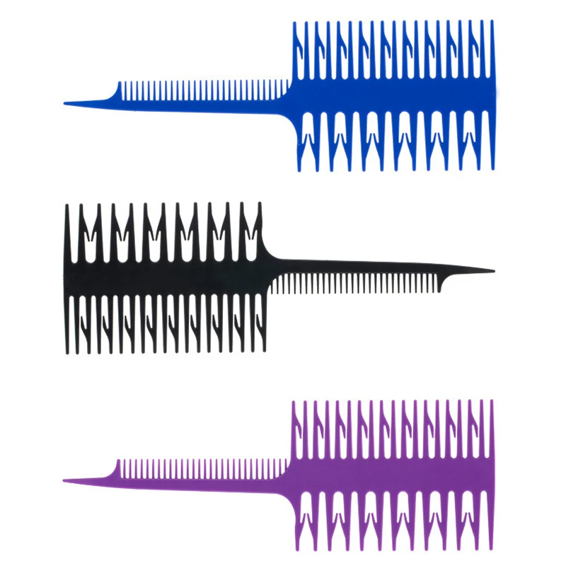 1 шт. женский гребень Updo большой зуб инструмент для окрашивания волос Салон профессиональная рыбалка в форме кости Расческа для окрашивания волос