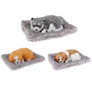 

Car Air Freshener Simulation Sleeping Dog Puppy Dashboard Automobile Interior Deodorant Decoration Car-styling Accessories
