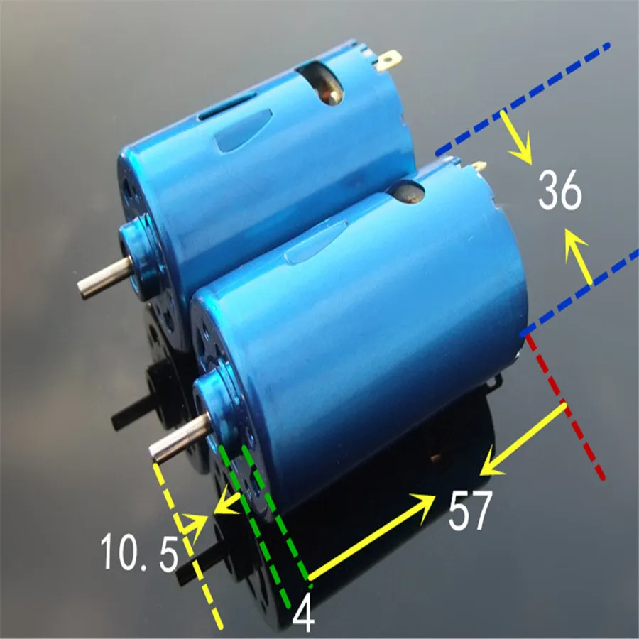 1 шт. K870 супер скоростная синяя ракушка 550 двигатель постоянного тока с вентилятором с высоким крутящим моментом ферромагнитной модели автомобиля корабль мощность двигателя DIY технология изготовления