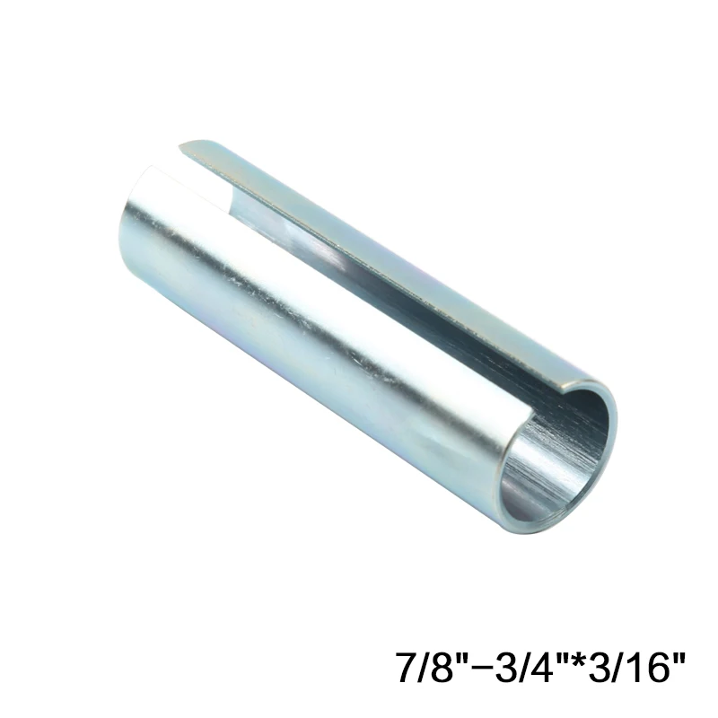 3/4" to 7/8" Shaft Adapter Pulley Bore Reducer Sleeve Bushing & Keystock