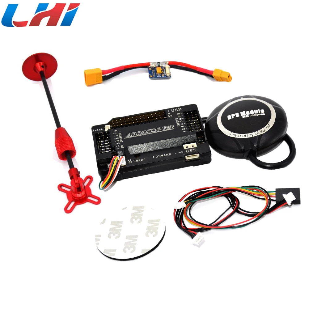 

APM 2.6 +NEO-7M Flight Controller GPS Module with Shell for APM 2.6 2.5 with UBEC