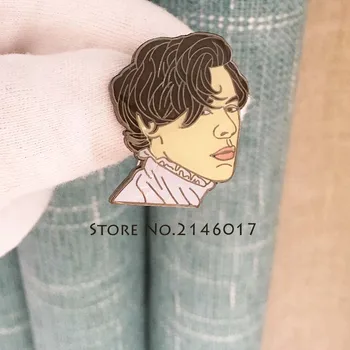 

10pcs Newly Meme Cartoon Metal Collar Pin Badge Harry Styles Sweet Creature Enamel Pin Popular Musician Lapel Pins and Brooch