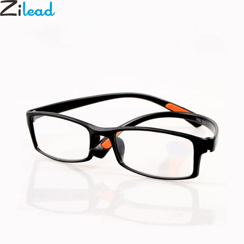 Zilead TR90, полная оправа, очки для близорукости, классические, черные, близорукие очки, прозрачные линзы, очки для близорукости с градусом-1.0to-4,0