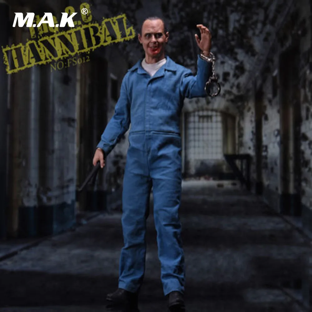 

1/6scale FS012 The Silence of the Lambs Hannibal Lecter 2.0 Doll Toy with 2pcs Head Sculpt Full Set Action Figure Model Toys
