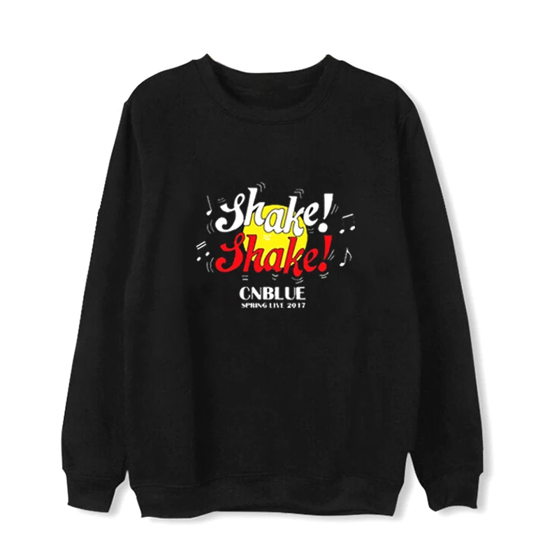 Alipop KPOP CNBLUE shake 2017 концертный тур альбом с капюшоном хип-хоп Толстовки одежда пуловер печатных свитер с длинными рукавами wy497