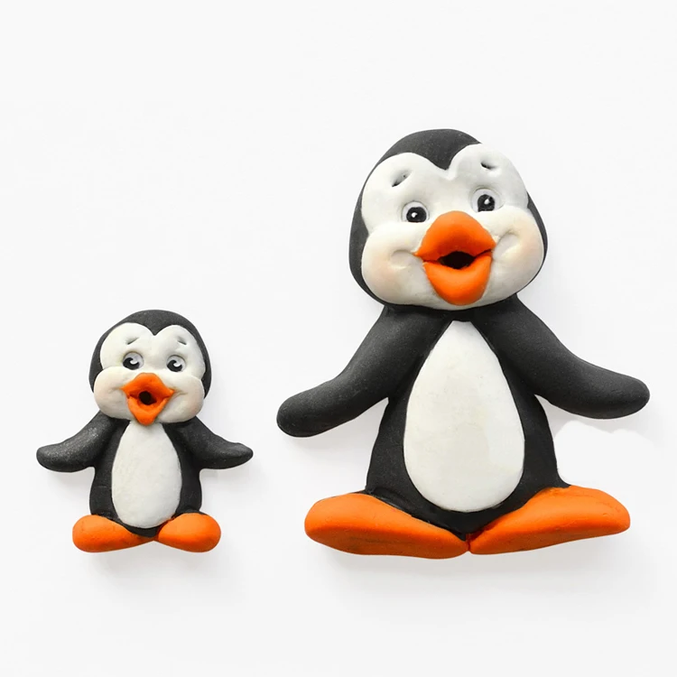 

Luyou DIY Lovely Penguin Silicone Fondant Cake Molds Bow Chocolate Mould for the Kitchen Baking Decoration Tools FM1332