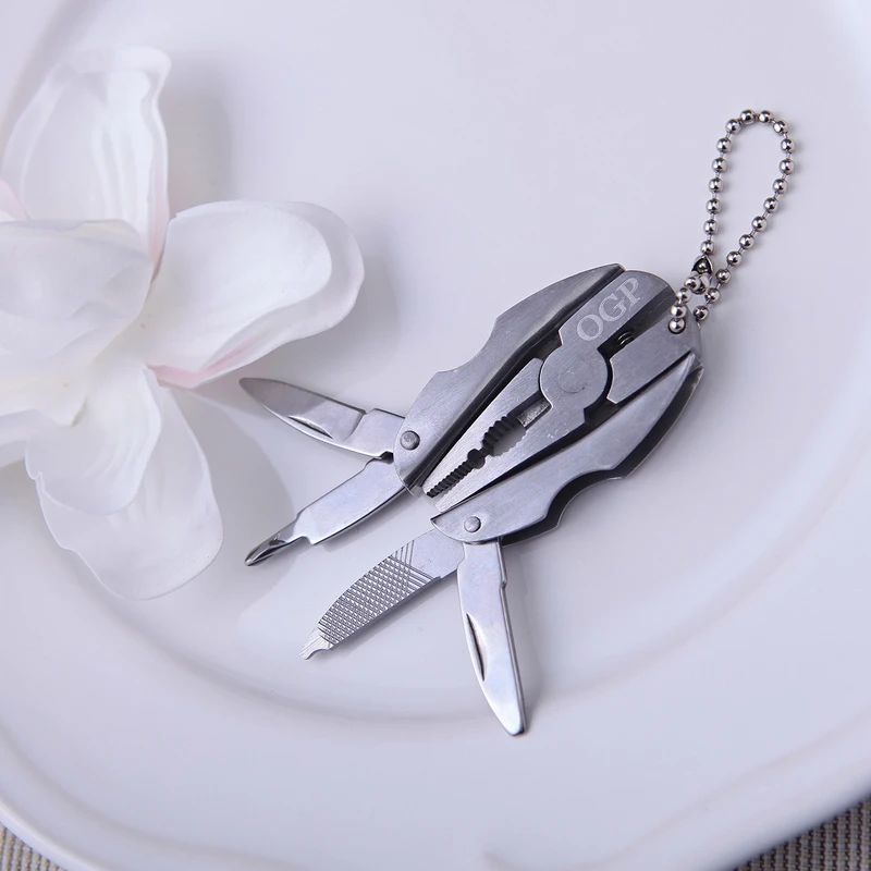 50Pcs Personalized Small Gift For Party Multifunction Keychain/Tool