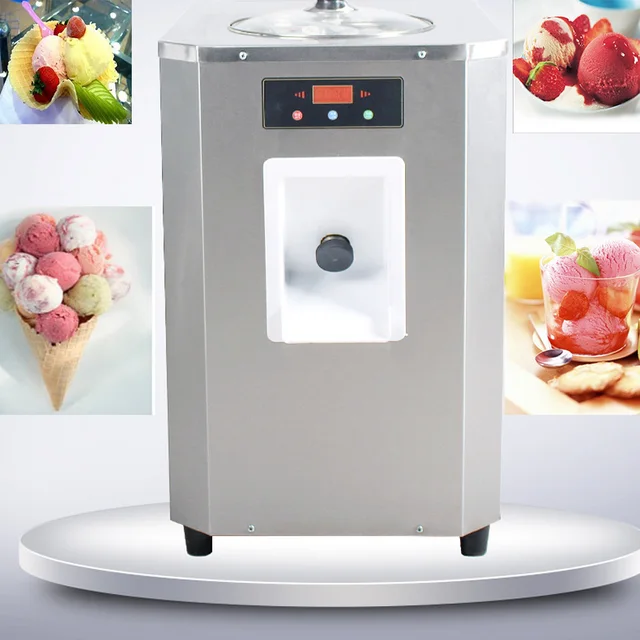 Professional Commercial 15L/h Stainless Steel Ice Cream Maker 220V/50Hz