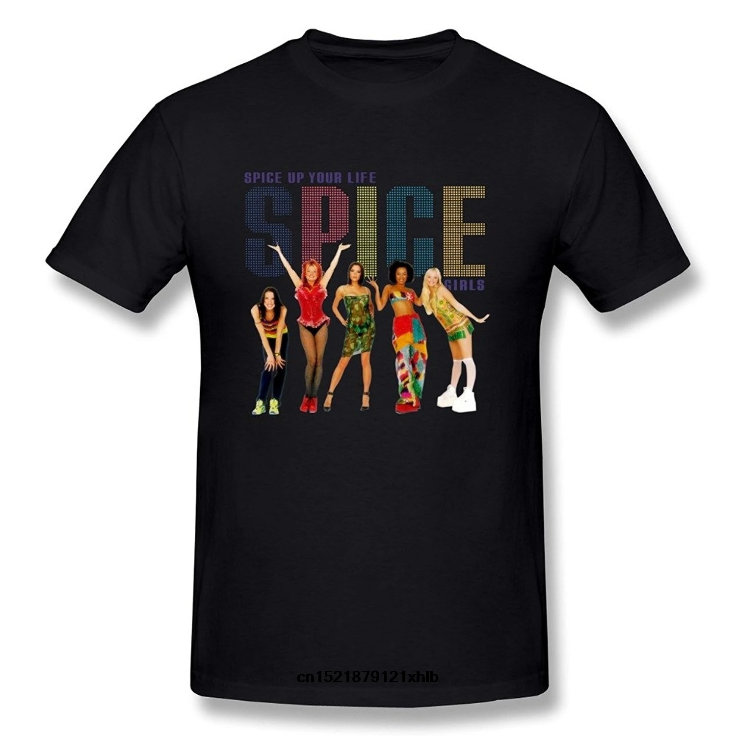 Мужская футболка Spice Girls Up Your Life модная с круглым воротником новинка wo | одежда