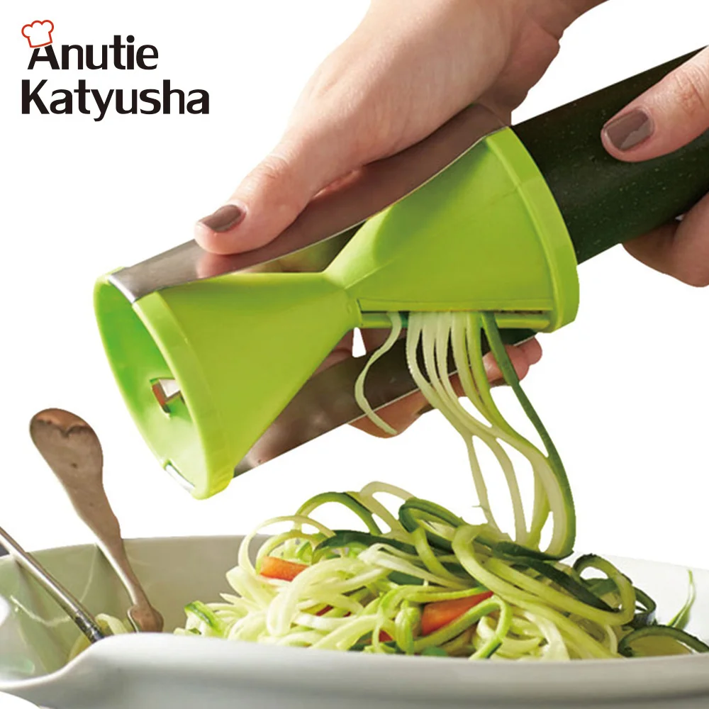 

Creative Spiral Vegetable Slicer Carrot Grater Cucumber Cutter Fruit Peeler Salad Maker Tool Vegetable Chopper Kitchen Mandoline