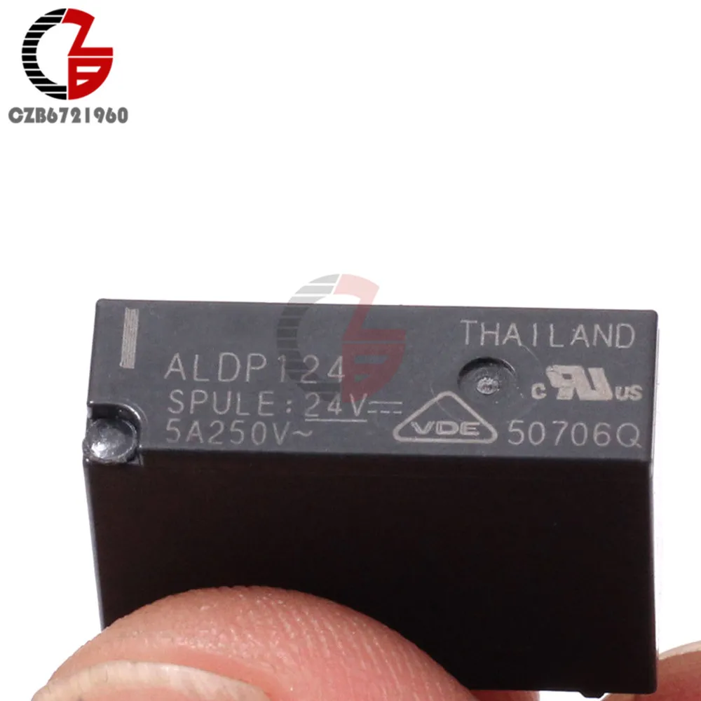 10 шт. 3A 24 В реле ALD124 4 Pin для Panasonic Реле 4-контактный MF DC