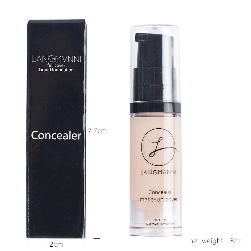 Foundation Base Makeup Professional Face Matte Finish Liquid Make Up Concealer Cream Waterproof Natural Cosmetic liquid