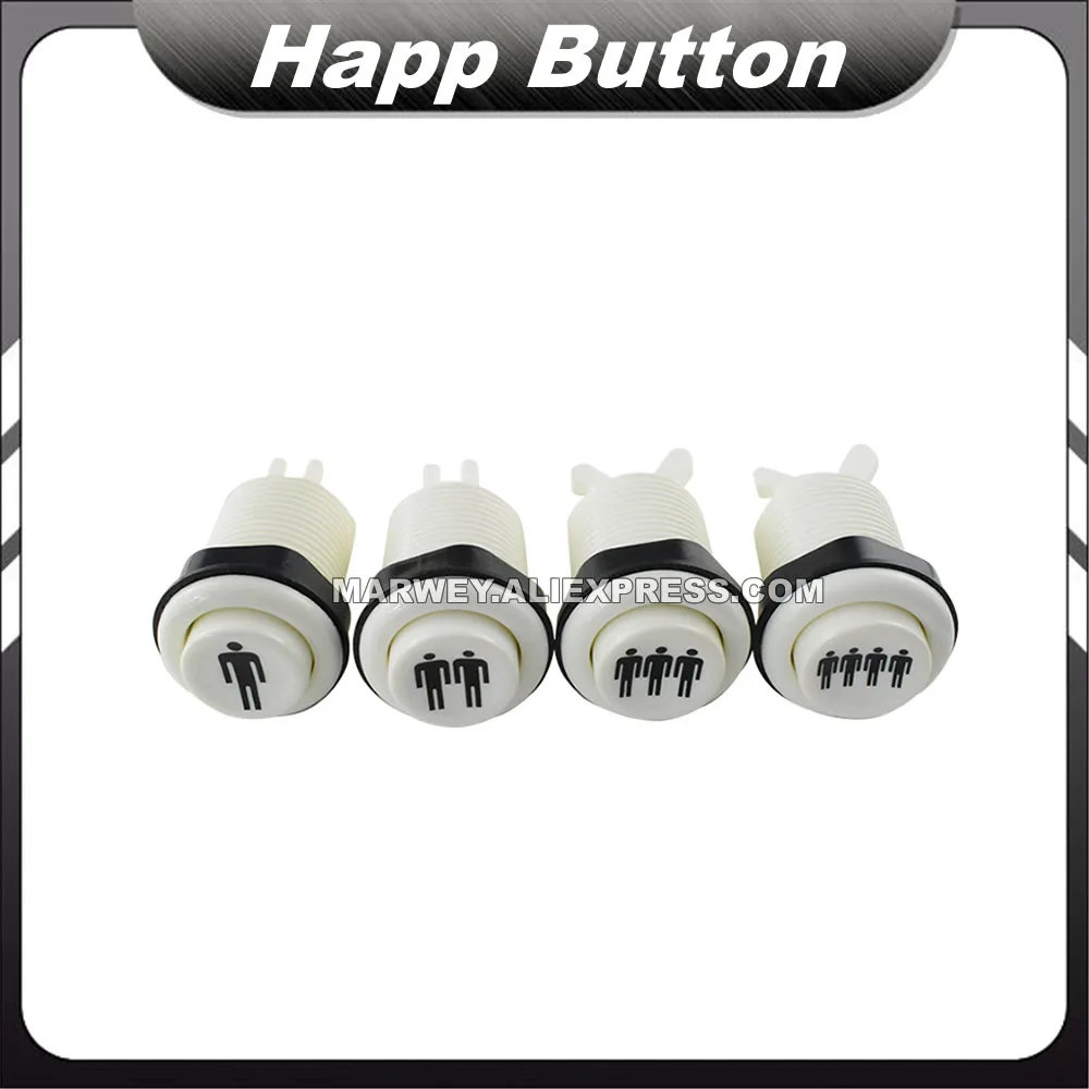 

24mm Waterproof Rubber Arcade Game Small Push Button Switch Covered Digital Power Electrical Switches Push Button