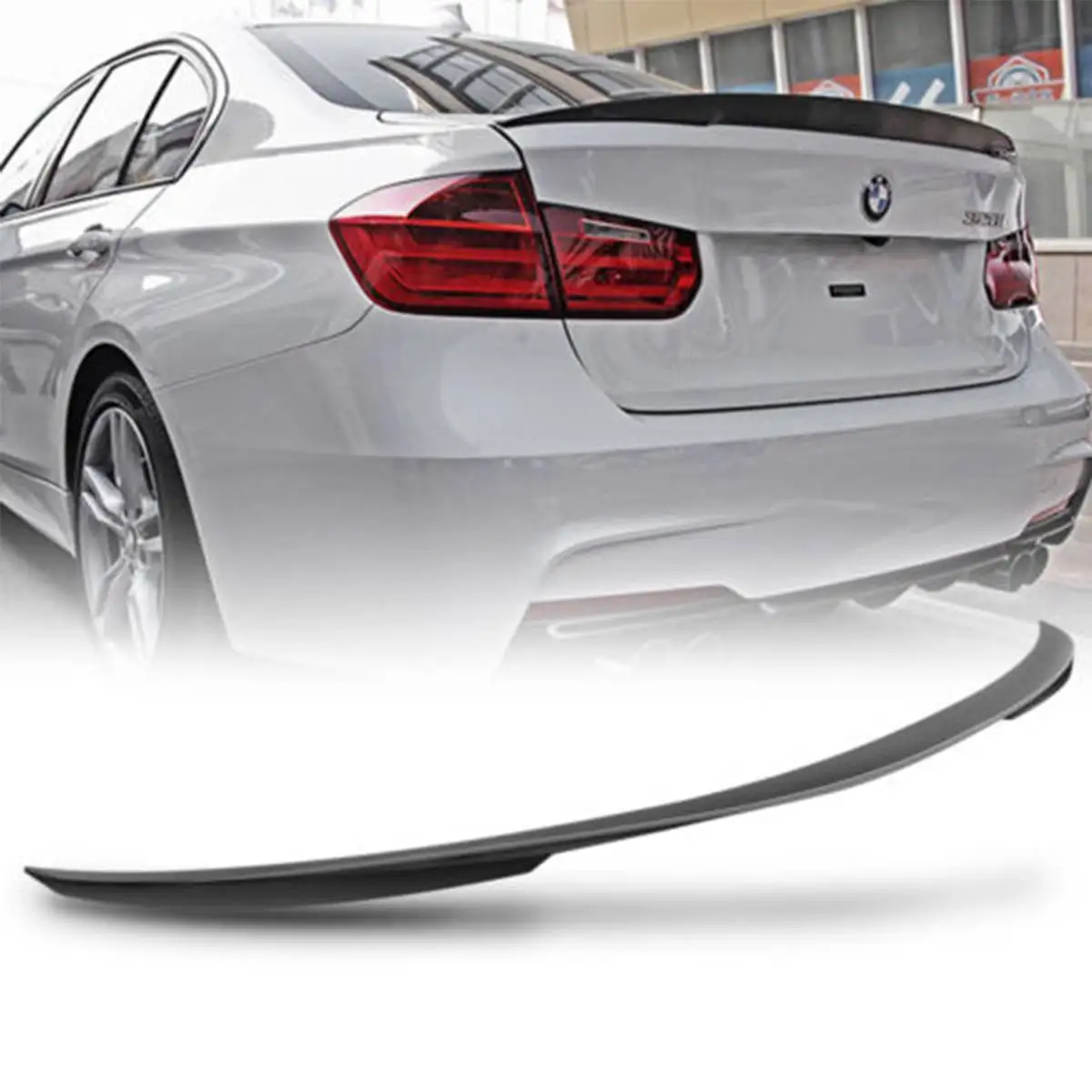

Rear Trunk Matte Black ABS Spoiler Wing for BMW 3 Series F30 4-Door Sedan 2012 - 2017 Performance ABS Car Rear Wing