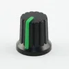 potentiometer knob 15x15.2x6 green strip (100x100)