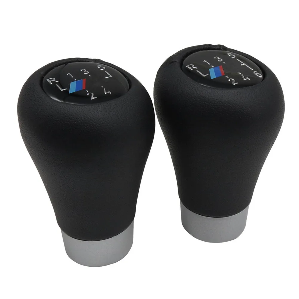 

FaroeChi For BMW 1 3 5 6 Series E30 E32 E34 E36 E38 E53 E60 E63 E83 5 Speed 6 Speed Car Gear Shift Knob With M Logo High quality