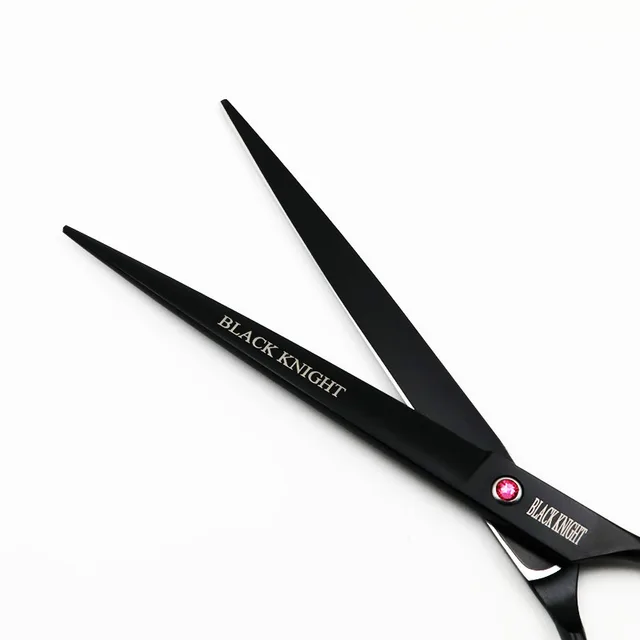 Tijeras profesionales de peluquería BLACK KNIGHT, tijeras de peluquero de corte de 8 pulgadas, tijeras para mascotas - Imagen 4