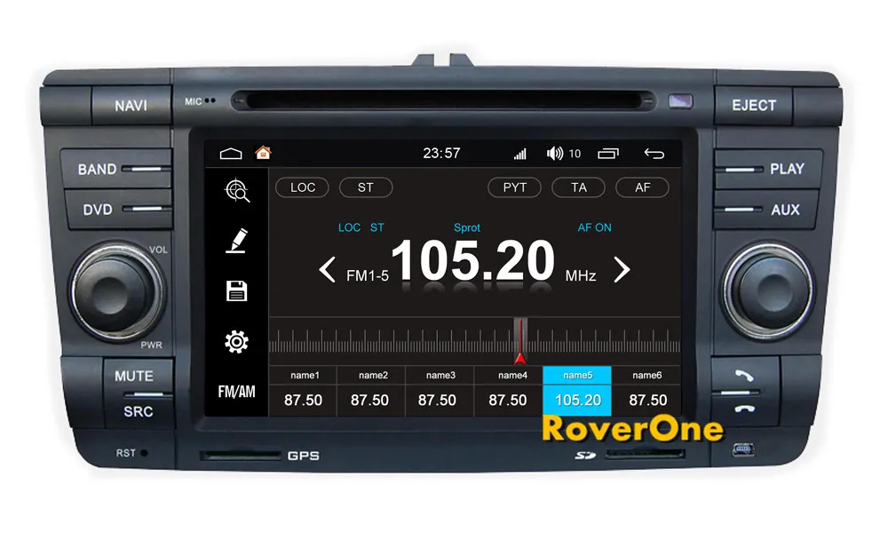 Flash Deal Android 8.0 For Skoda Yeti Octavia Laura Octa Core Touchscreen Car Radio Stereo DVD Navigation Sat Navi Multimedia Media System 13