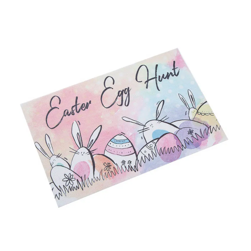 Пасхальные яйца кролик Нескользящие настольные коврики адиабатическая живопись столовые приборы Современный ПВХ можно мыть журнальный столик подставка для Coaster Ресторан - Цвет: Color 4