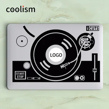 

DJ Turntables Decks Recorder Laptop Sticker for Apple MacBook Skin Air 13 Pro Retina 11 12 15 inch Mac Mi Notebook Decal Sticker