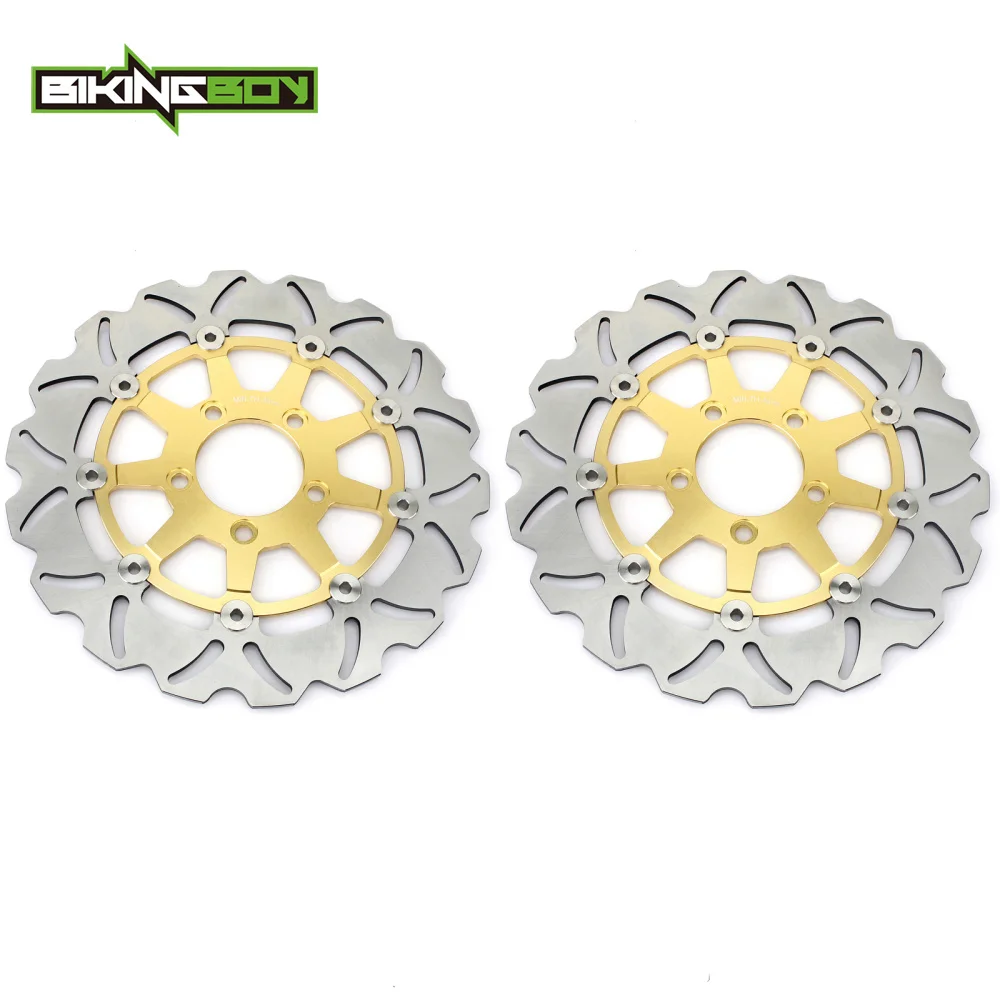 Bikingboy Dischi Freno Anteriore Rotori Sv 1000 S / Classic 03-07 V-Strom Dl 650 04 05 06 Dl 1000 02-12 11 10 09 08 Klv 1000 04-07