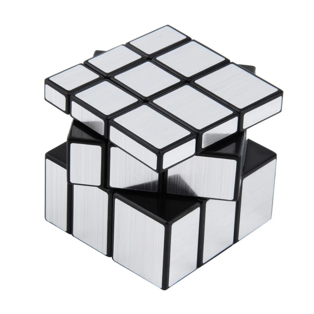Волшебный куб, новинка, 3x3x3, компактные и портативные зеркальные блоки, серебряная блестящая головоломка, IQ, забавный, для детей, отличный подарок во всем мире