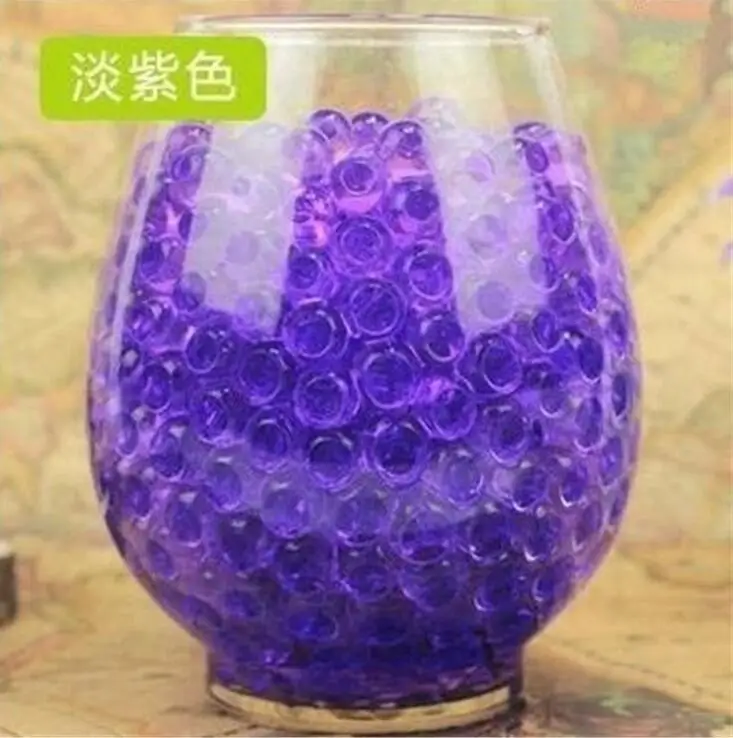 100 шт многоцветные растения, водоросли украшения пузырьковая вода расширение пузырьковая Кристальная вода жемчужная ваза почвенное растение питание de - Цвет: Фиолетовый