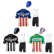 Ретро Джерси для велоспорта мужские с коротким рукавом Джерси Набор велосипедная Одежда дышащая нагрудник шорты гелевая Подкладка одежда для велоспорта Ropa Ciclismo