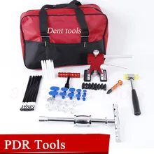 Hail Repair Kit handle Dent Lifter – PDR Slide Hammer with Tap Down – Glue Tab & Glue Stick – Paintless Dent Repair Tool