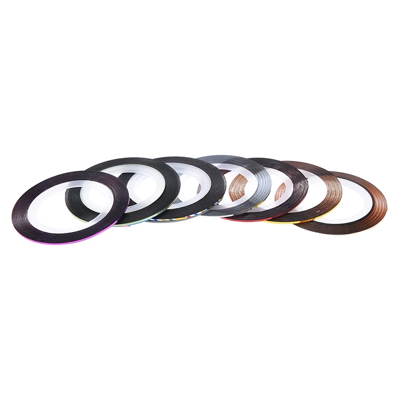 

1 roll nail art striping tape line DIY nail art tips deco sticker 1mm tape