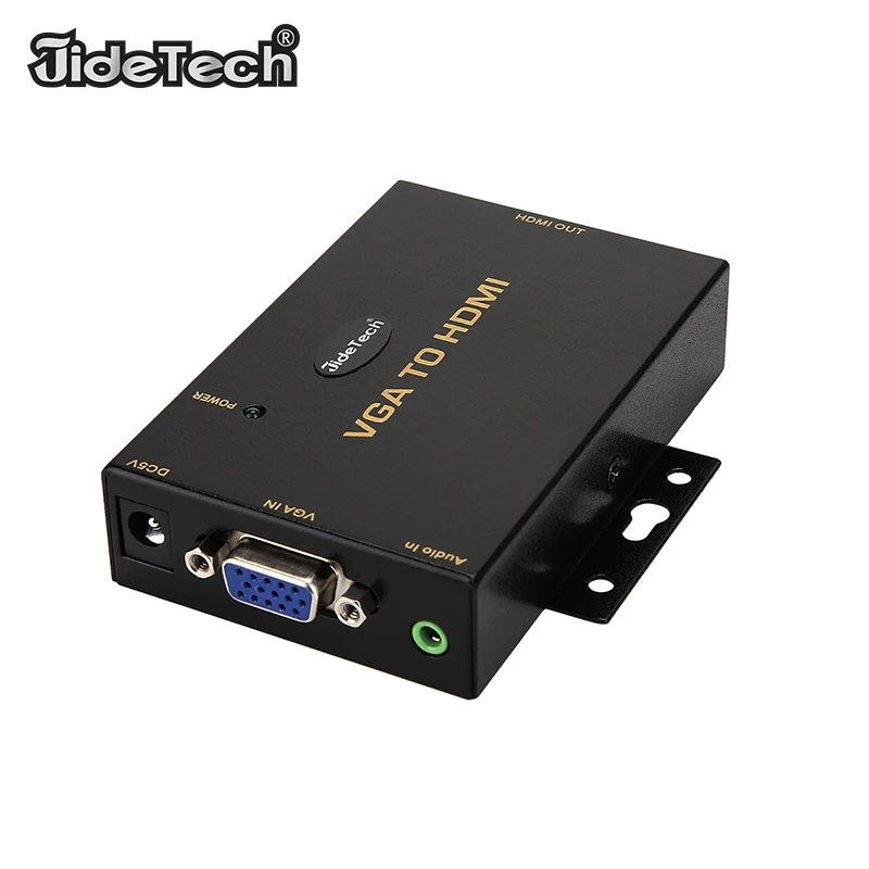 

High Quality Mini VGA to HDMI Video Converter Video Support 1080P 3D For PC Laptop box PS4 PS3 TV STB VHS VCR Camera DV