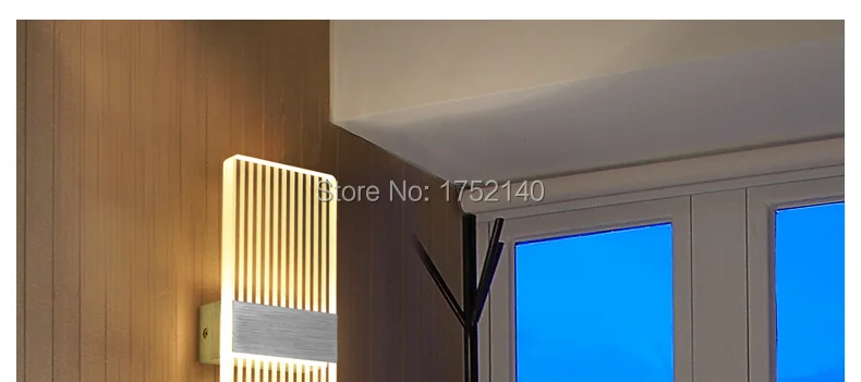 Morden transparent PMMA plexiglass Led wall lamp, bedroom bedside lamp, balcony wall lamp, modern brief  background wall light (5)
