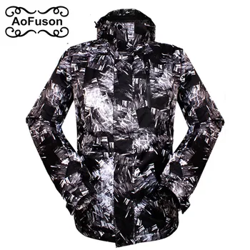 

2018 New Brand Ski Jacket Men Waterproof Thermal Winter Climbing Snow Jacket Coat For Outdoor Mountain Skiing Snowboard Jackets