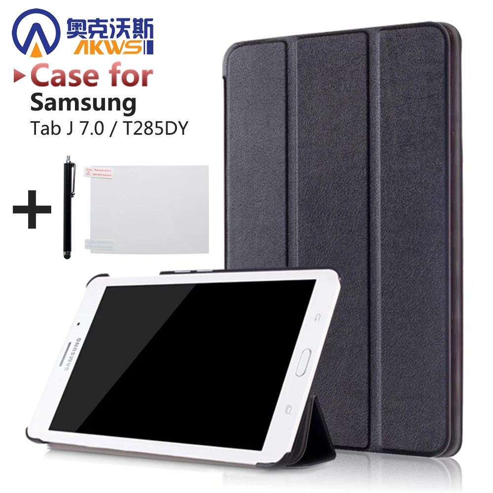 

For Samsung Galaxy Tab J 7.0 T285DY Tablet Case Colorful Custer Ultra Slim PU Leather Cases Print Flip Protective Shell Cover
